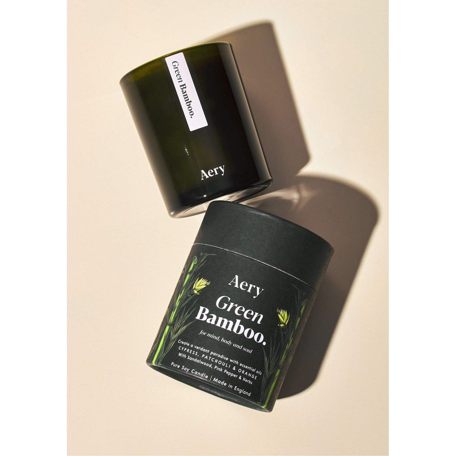 Green Bamboo Scented Candle 200g