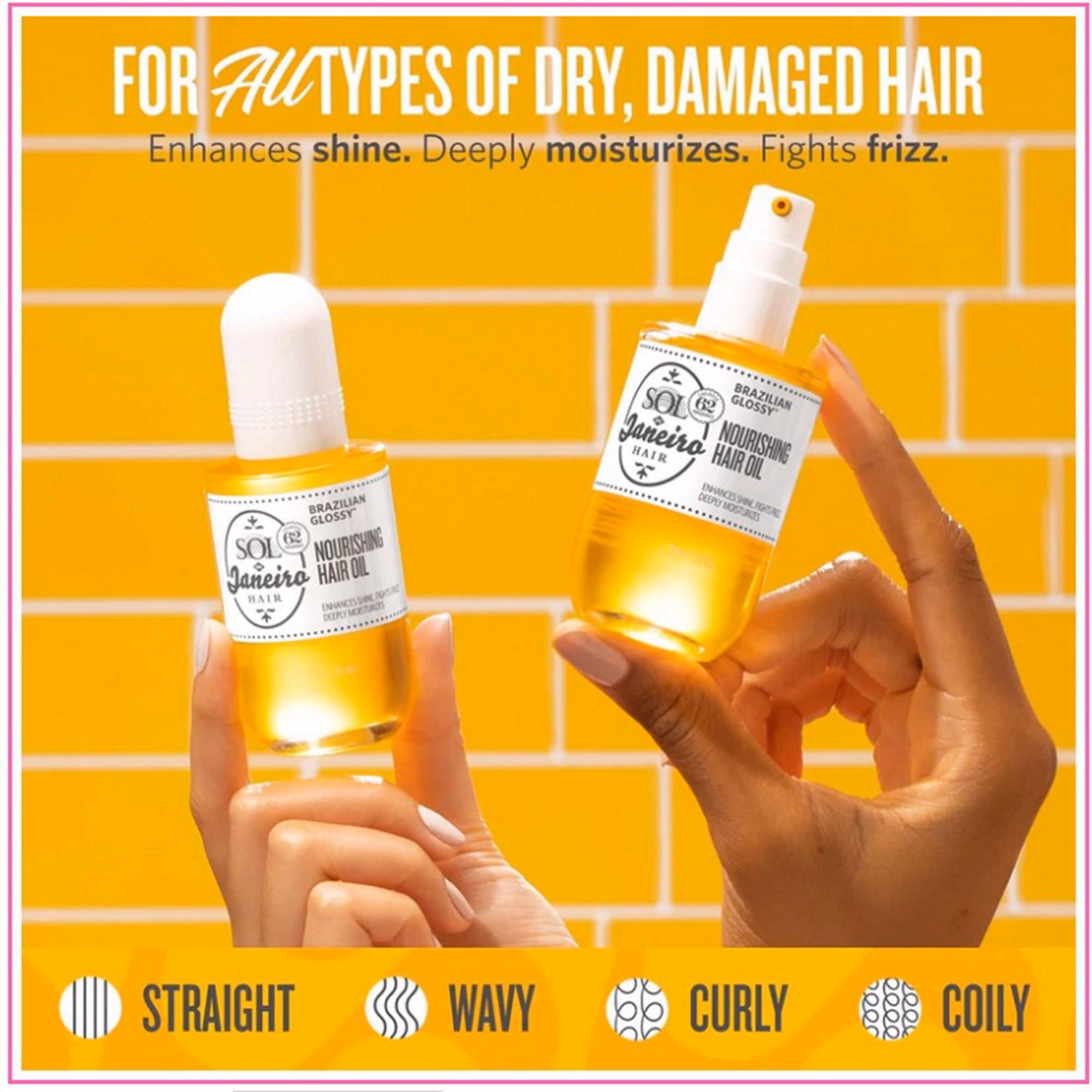 Brazilian Glossy? Nourishing Hair Oil