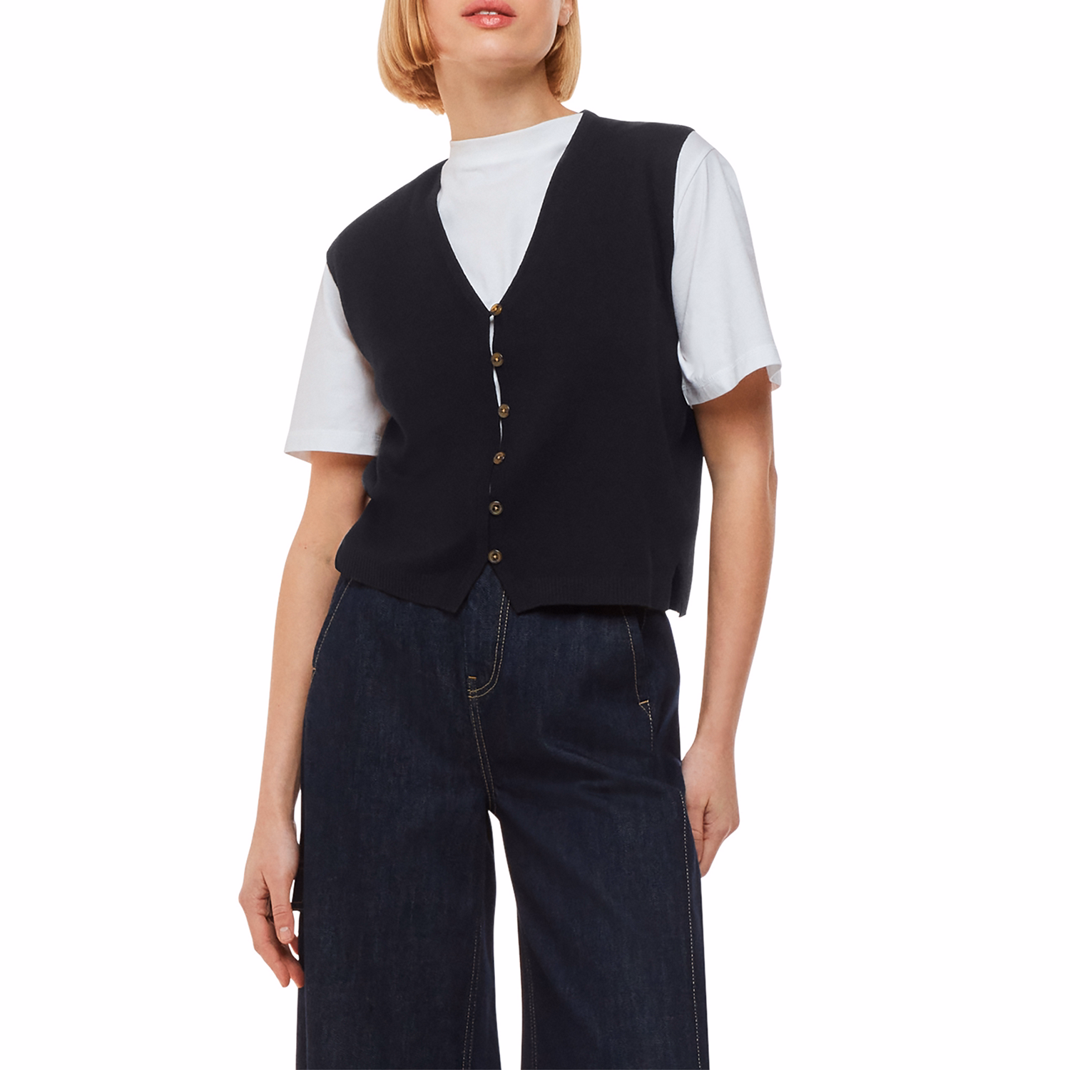 Bailey Button-Through Tank Top