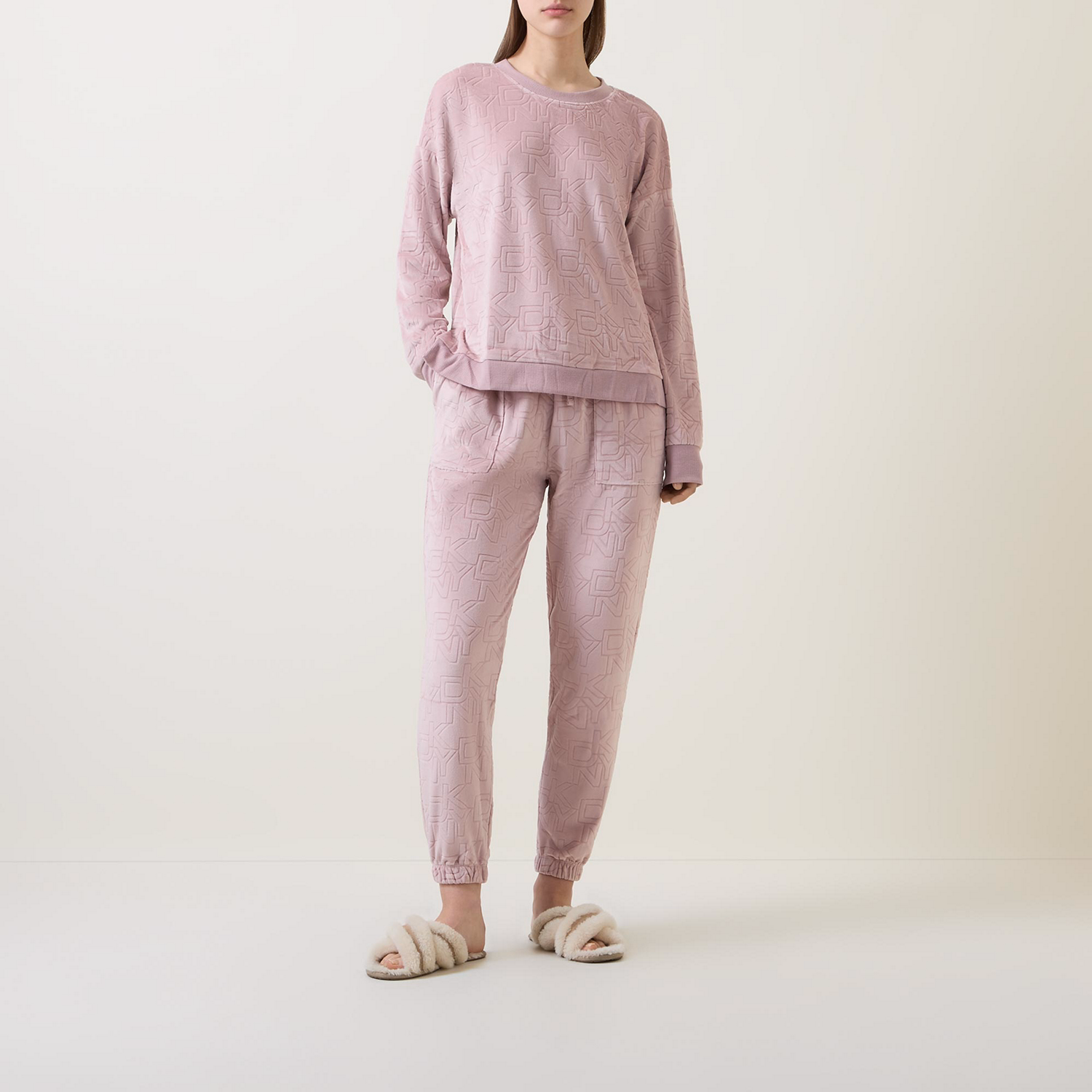 Logo Plush Pyjama Set