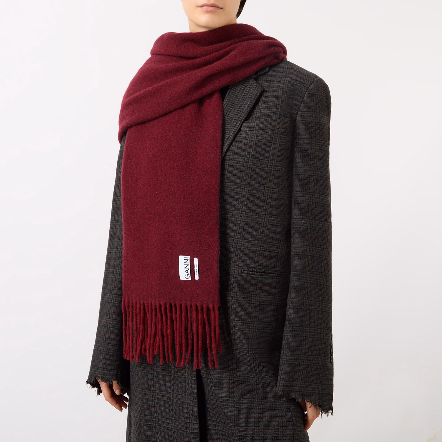 Two-Tone Logo Scarf
