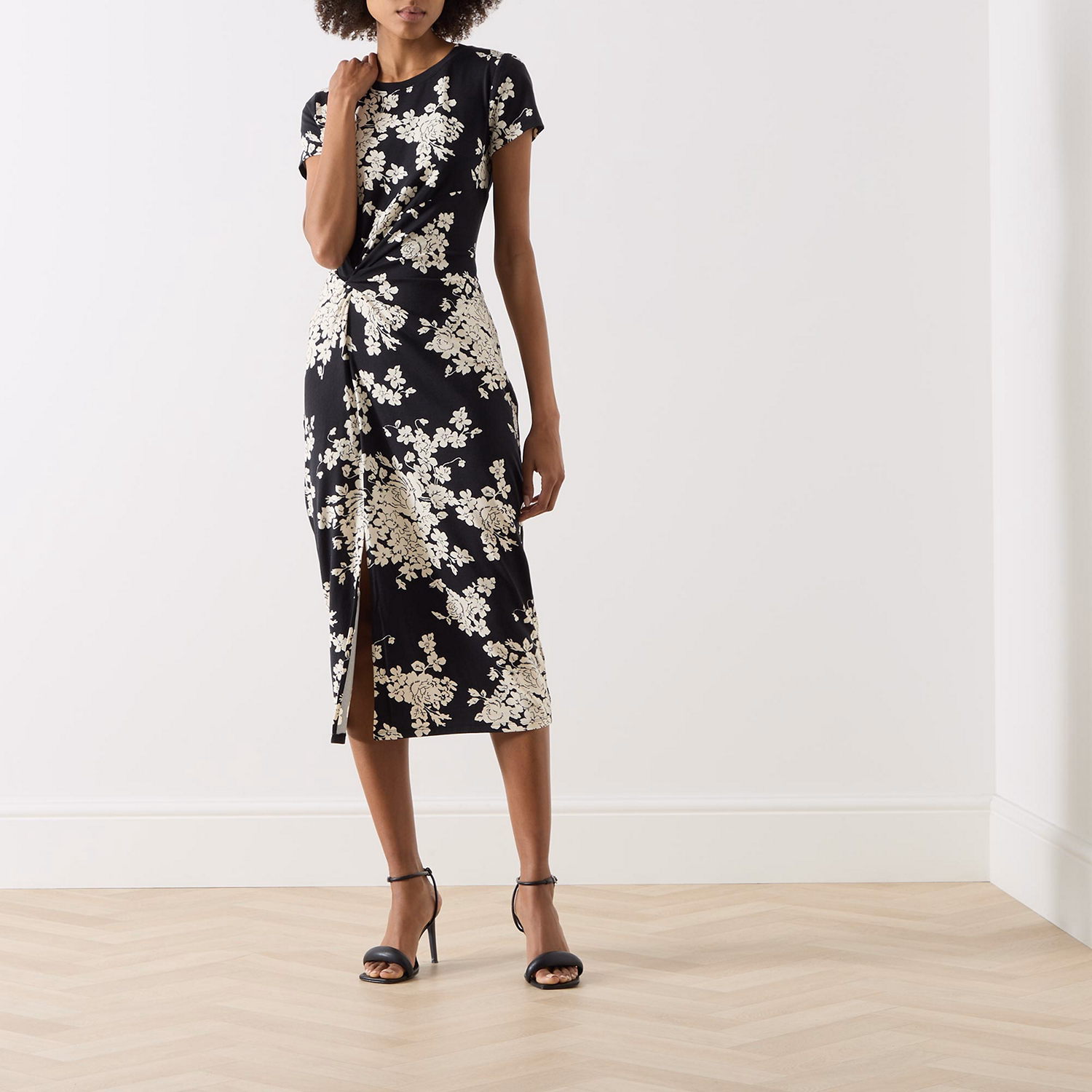 Syporah Floral Gathered Dress