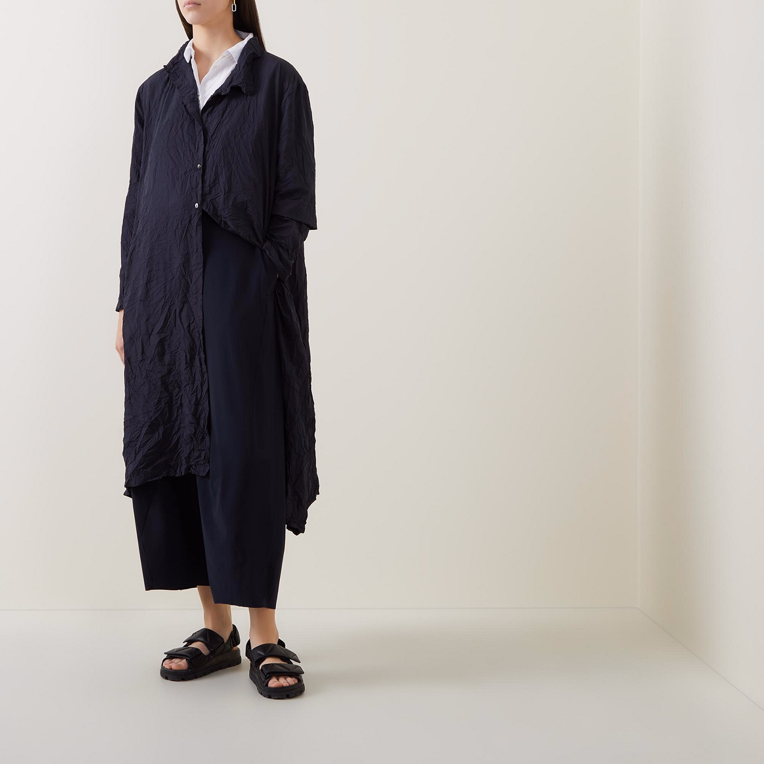 Perform Plisse Parachute Overshirt