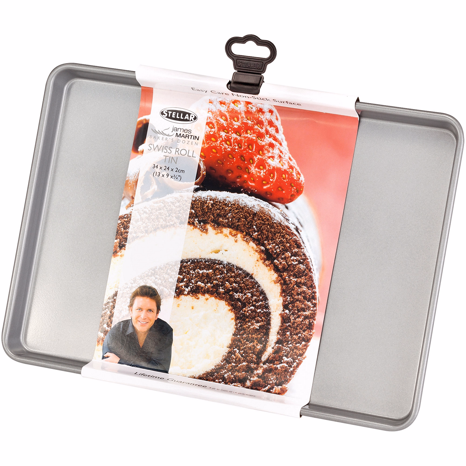 James Martin Bakers Collection Non-Stick Swiss Roll Tin 33cm