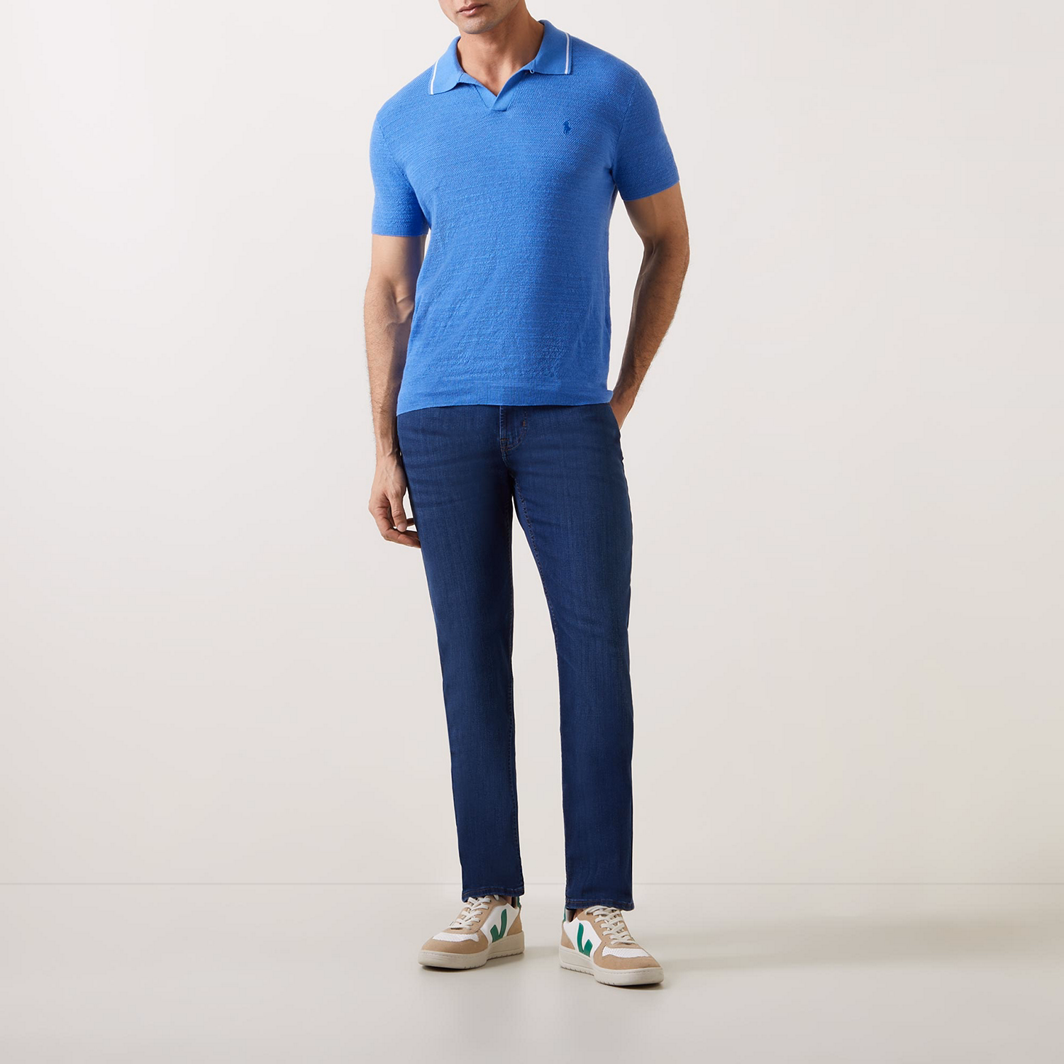 Slimmy Luxe Performance Plus Tapered Jeans