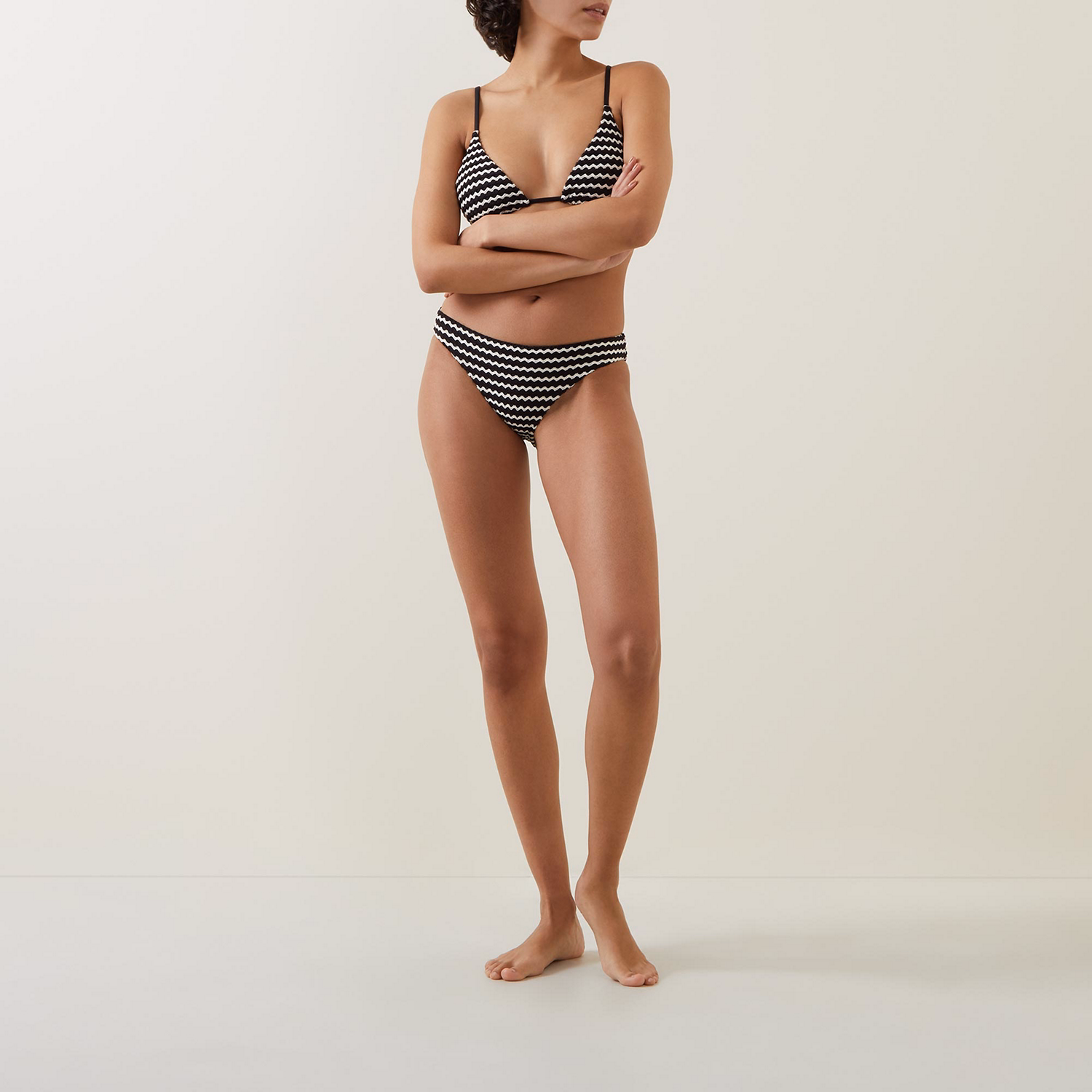 Mesh-Effect Bikini Briefs