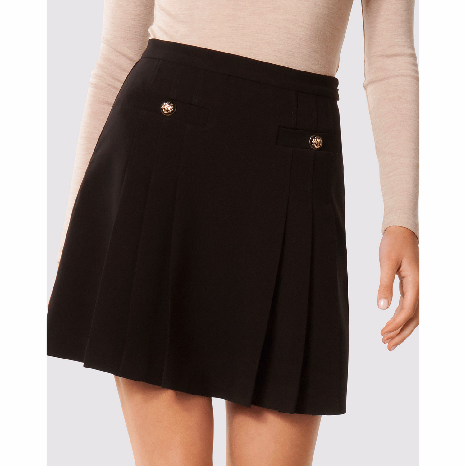 Jessica Pleated Mini Skirt
