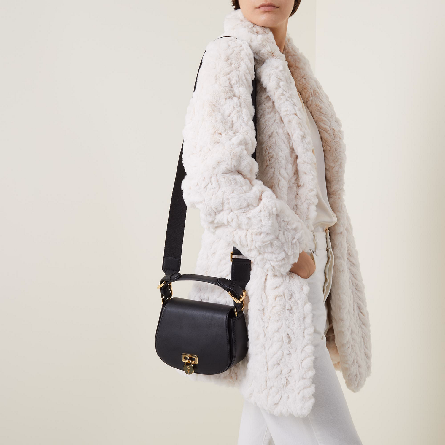 Tanner Medium Padlock Crossbody Bag