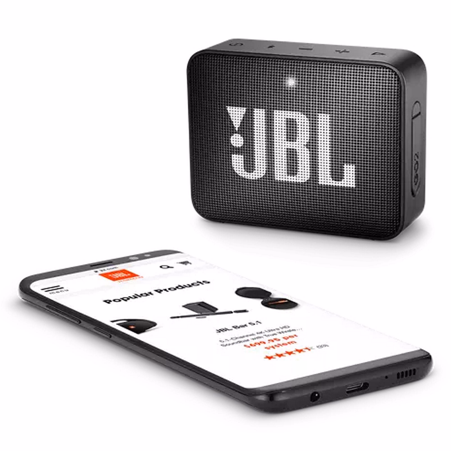 GO Essential Black Portable Speaker