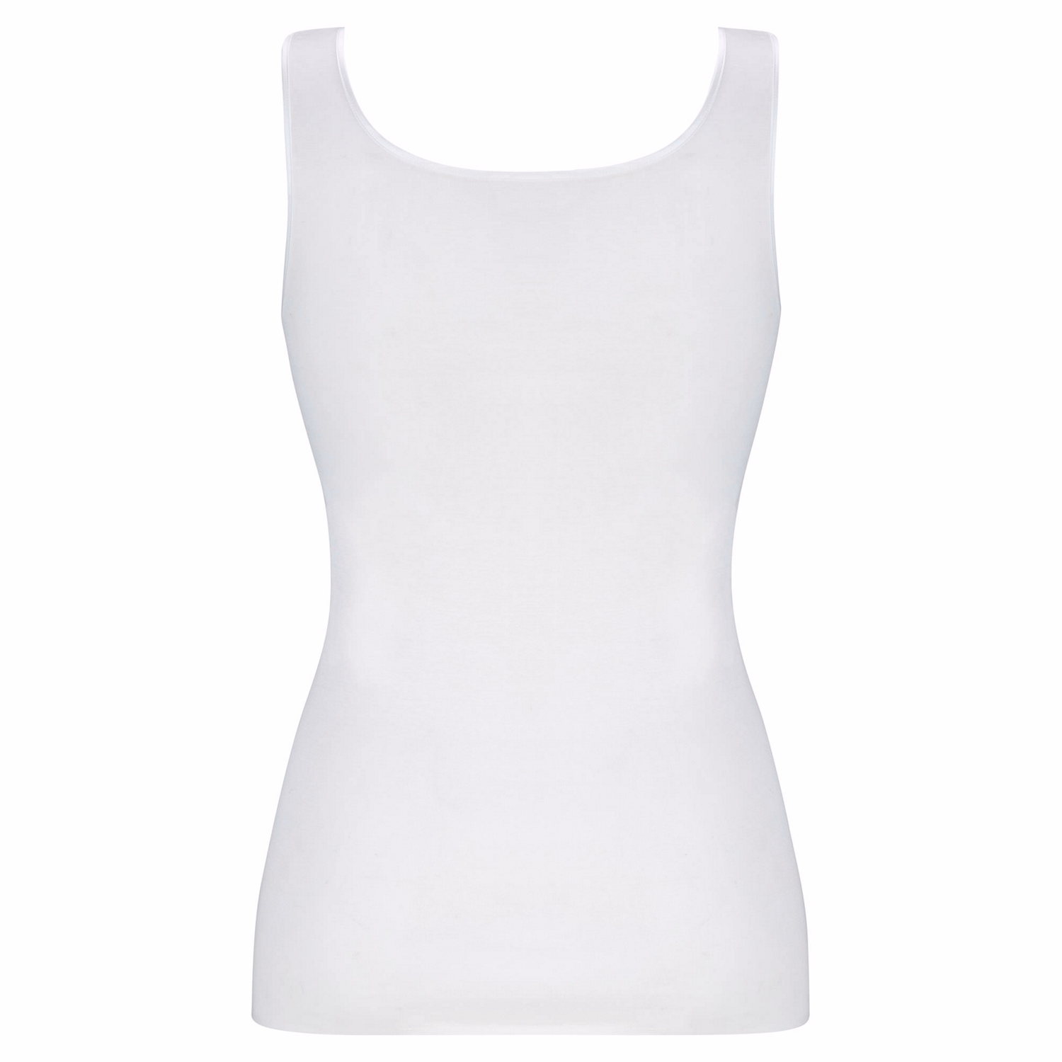 Cotton Seamless Tank Top White
