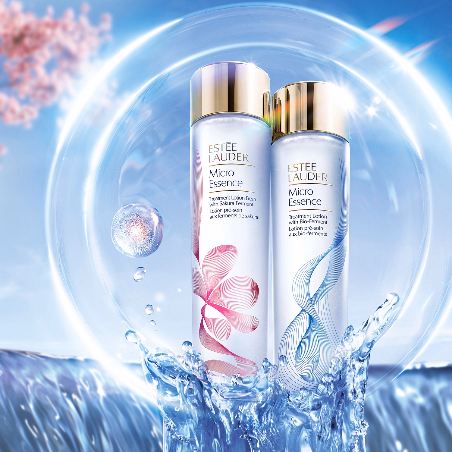 Micro Essence Treatment Lotion Fresh with Sakura Ferment