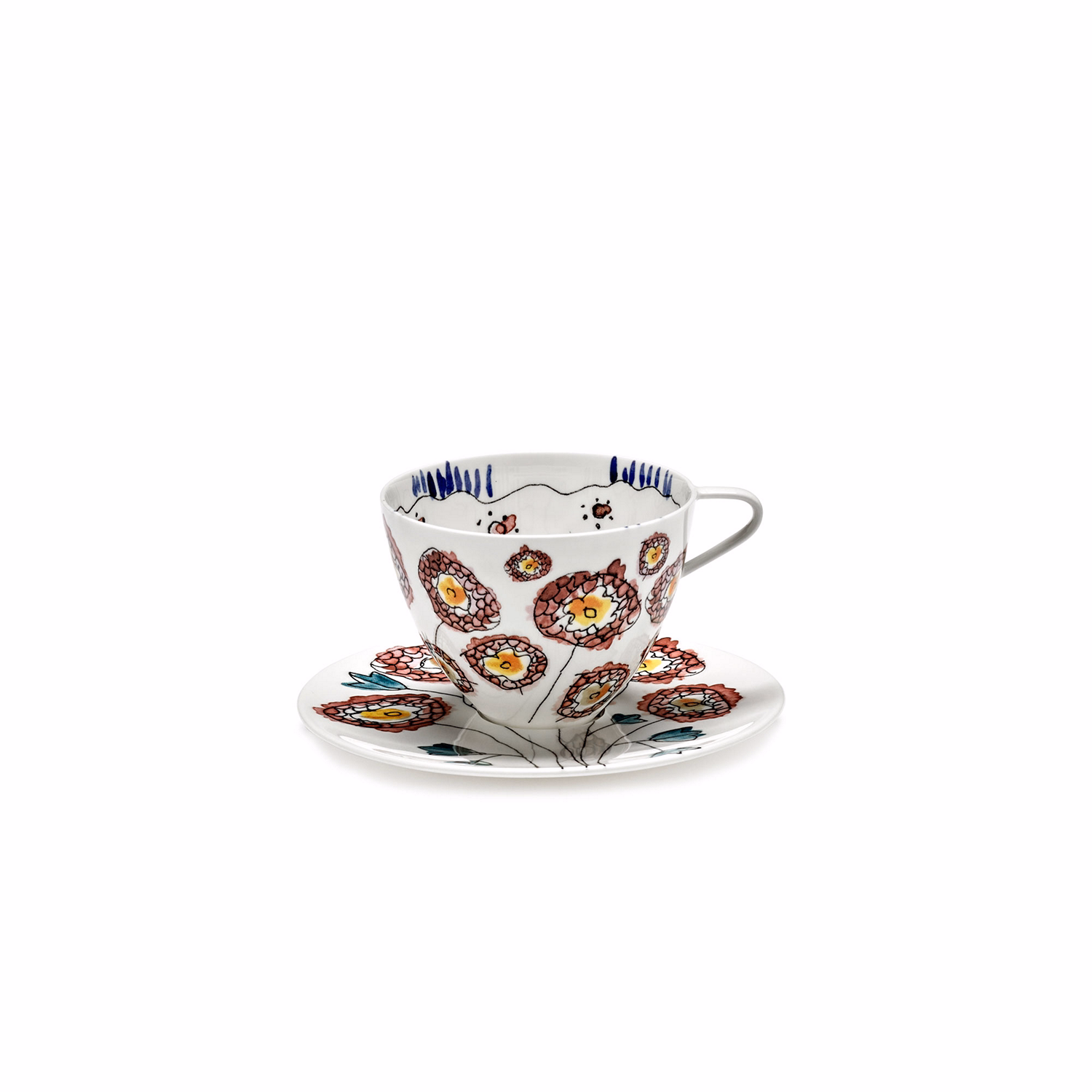 Cappuccino Cup and Saucer Set