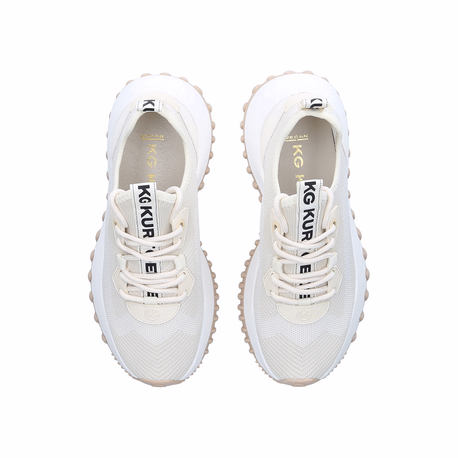 Louisa Knit Lace-Up Trainers