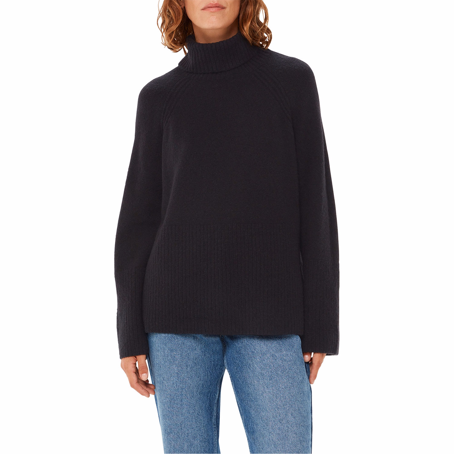 Textured Rib-Knit Sweater