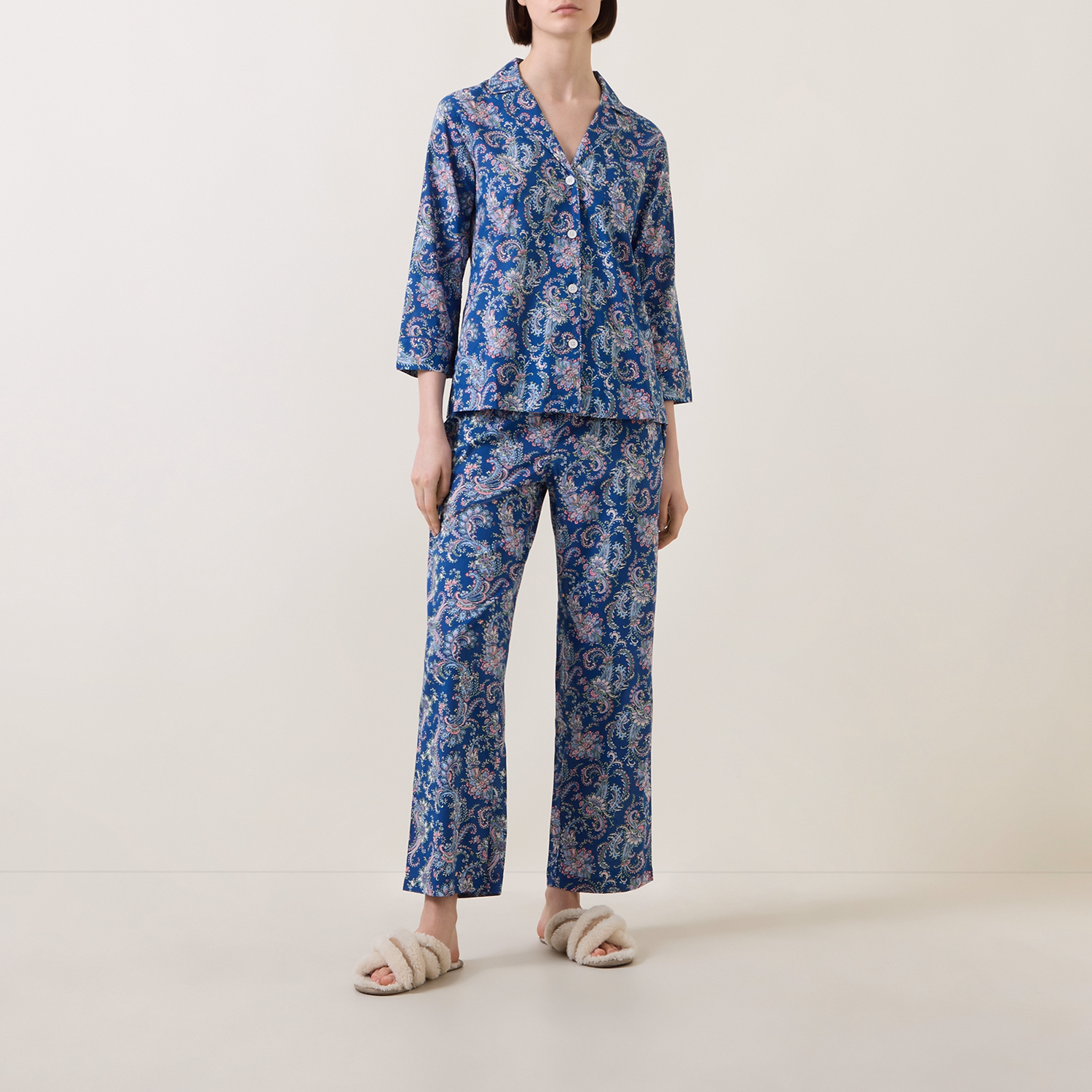 Paisley Capri Pyjama Set