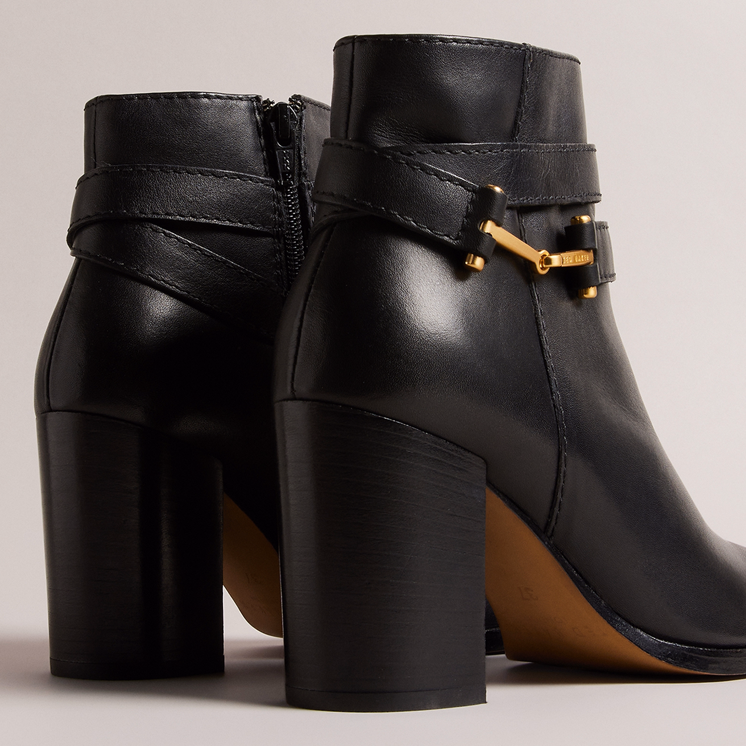 Aryna T-Hinge Leather Knee High Boots