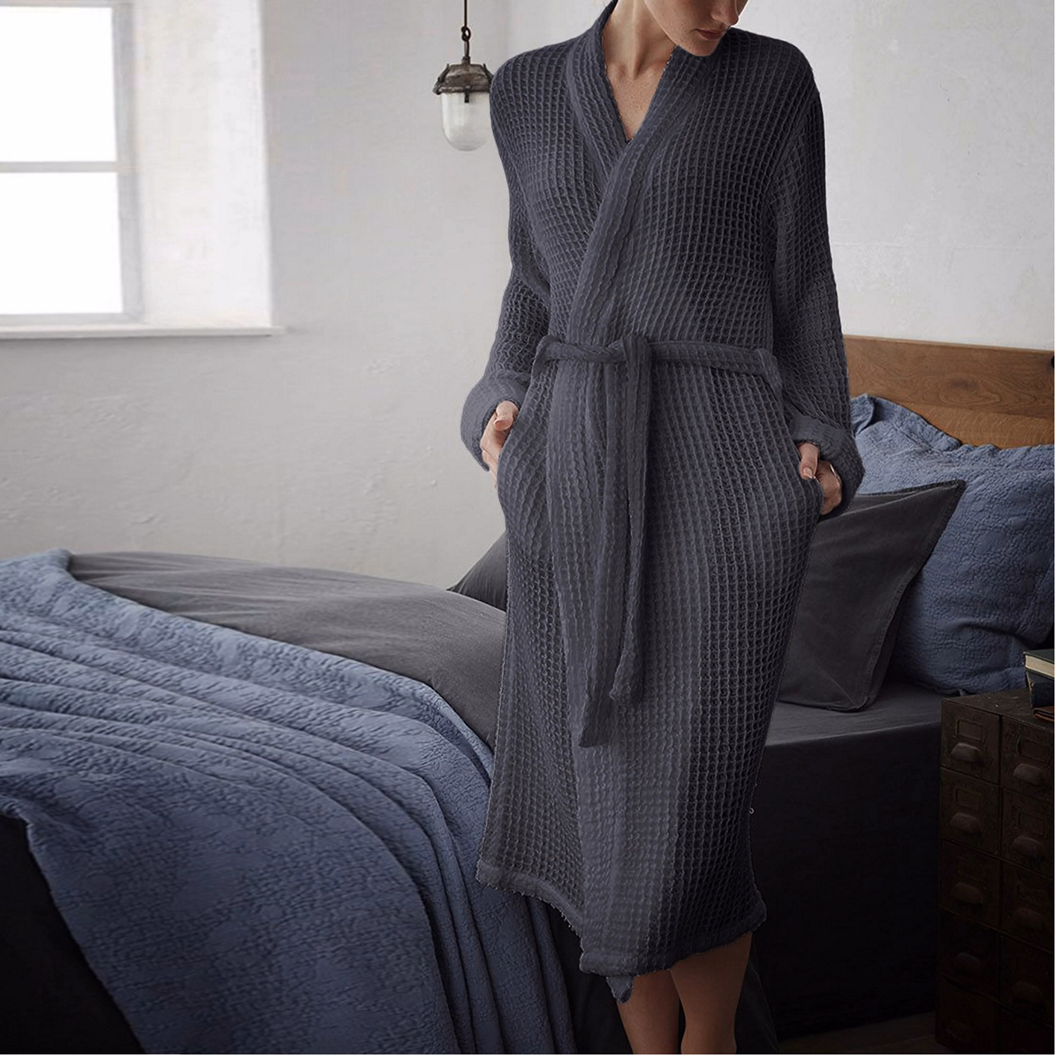 Waffle Bathrobe