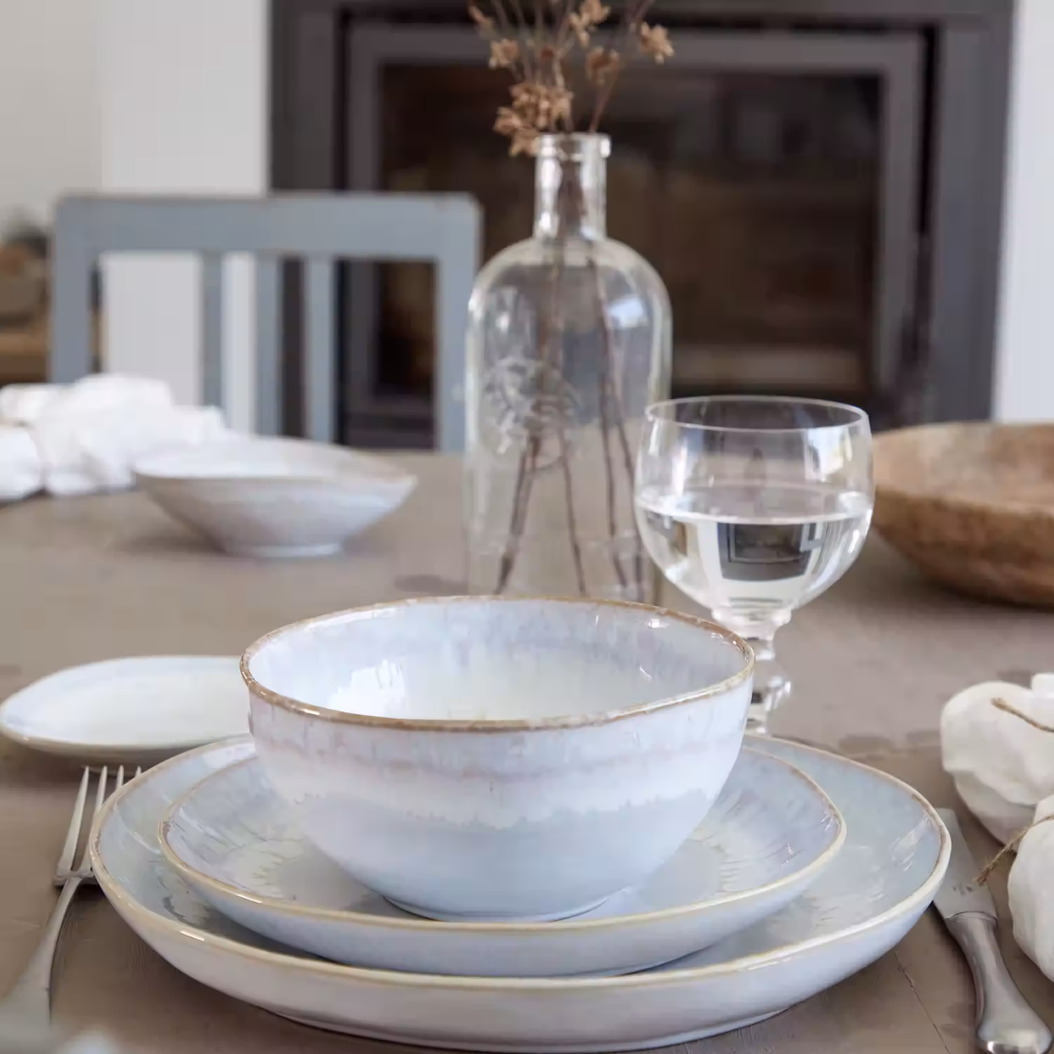 Brisa Ria Blue Soup/Cereal Bowl 16cm