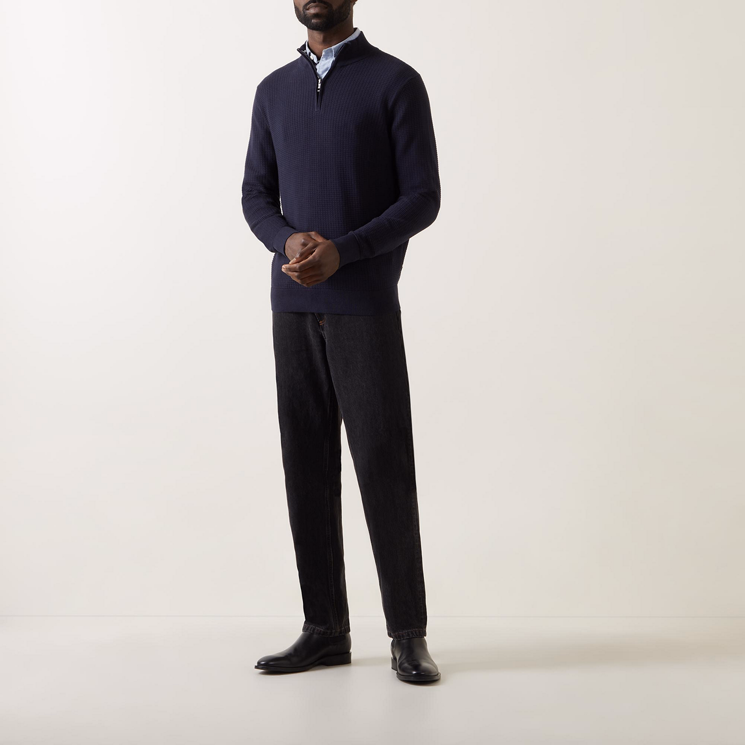 Troyer Half-Zip Sweatshirt