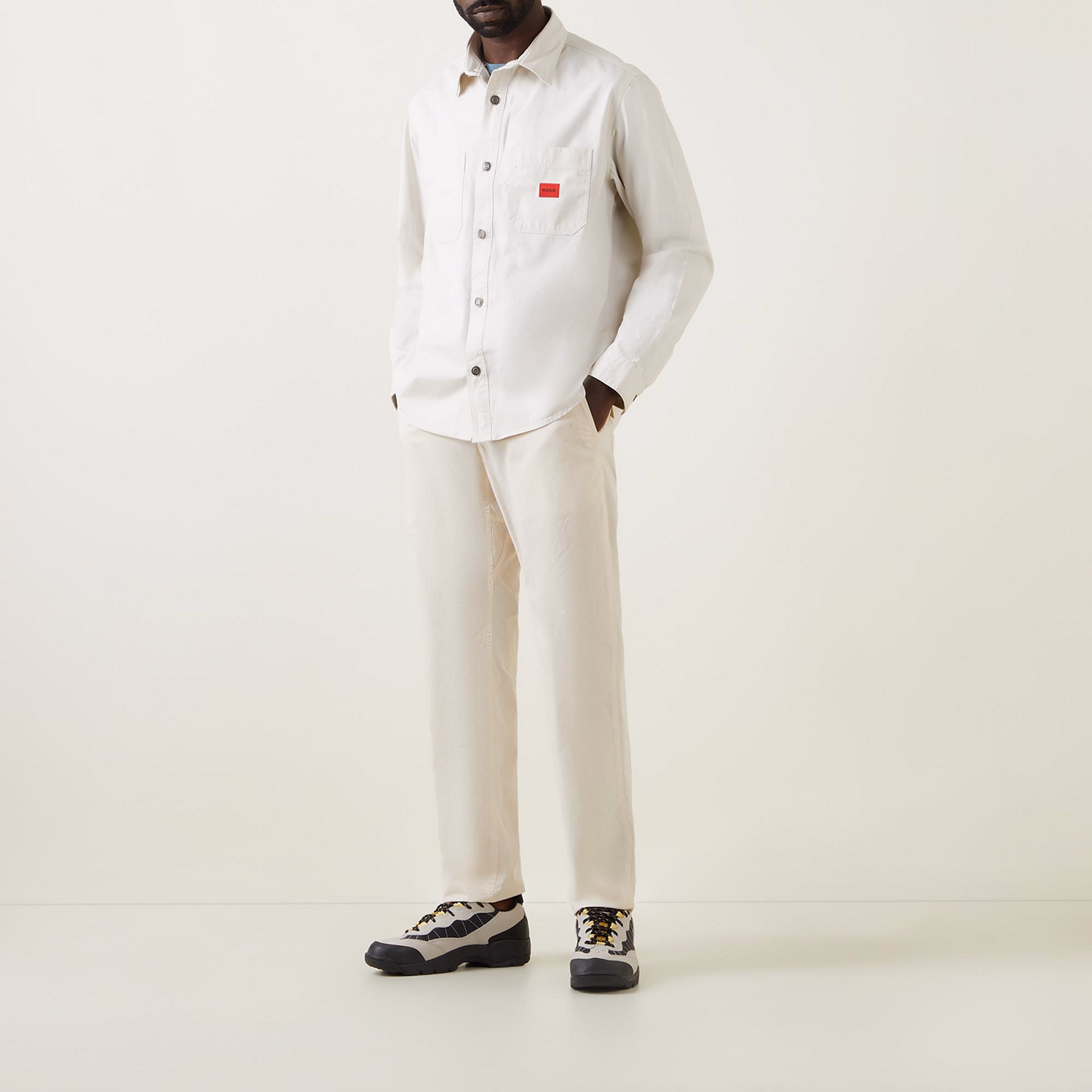 Erato Logo Patch Denim Overshirt