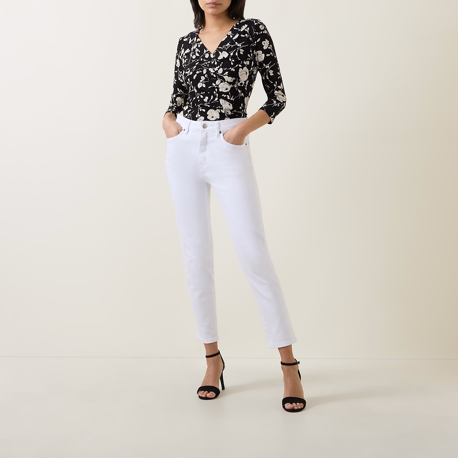 High-Rise Skinny Ankle Jeans