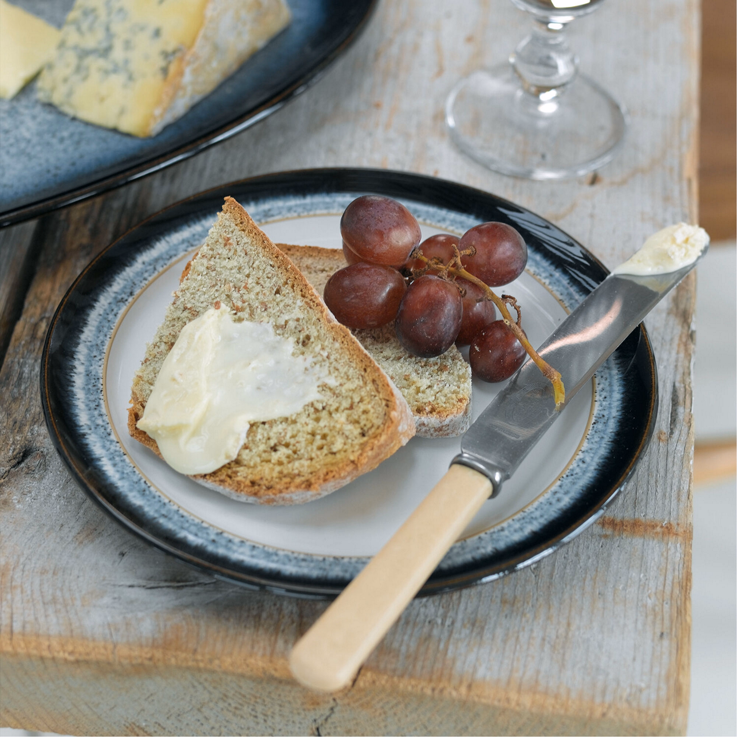 Halo Four-Piece Medium Plate Set