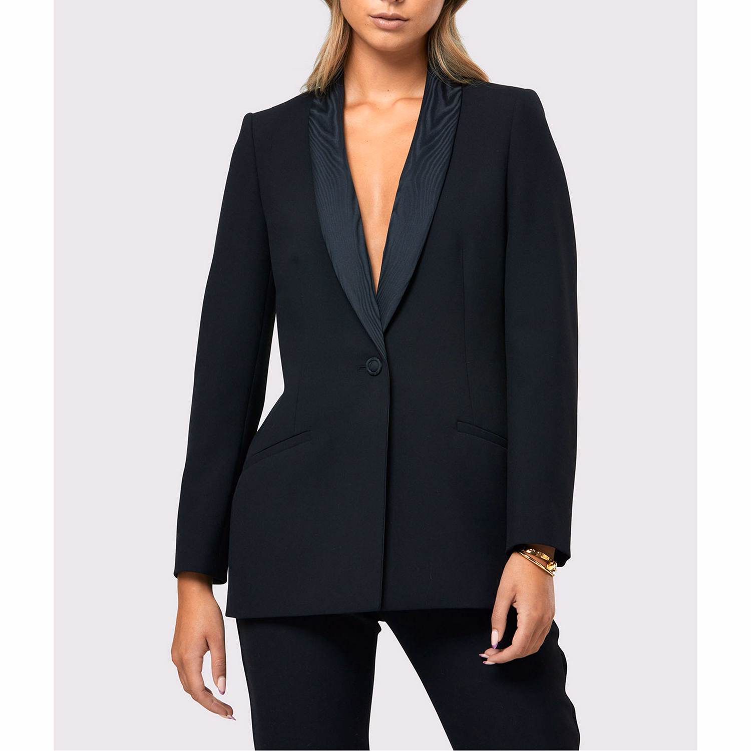 Darcie Black Tux Jacket