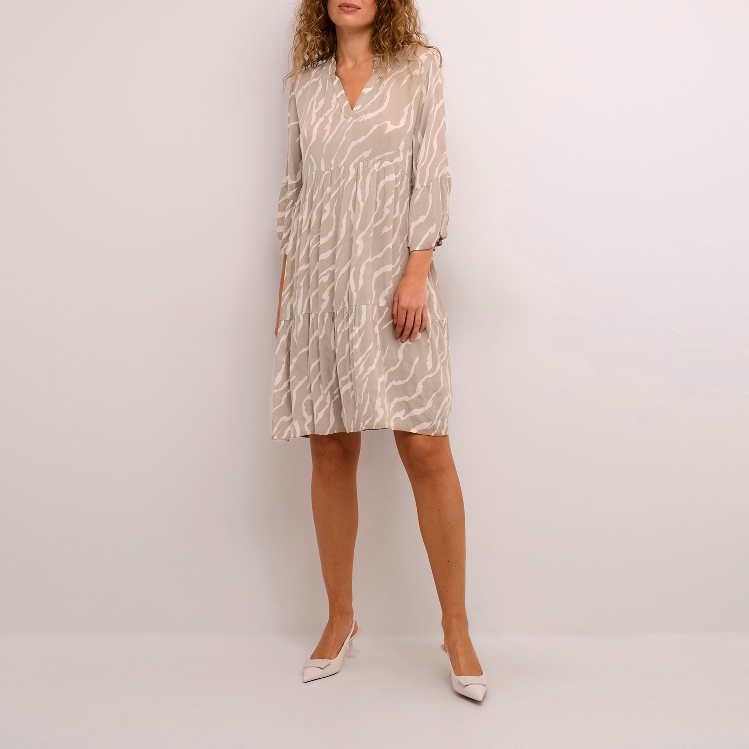 Hera Zebra Shift Dress