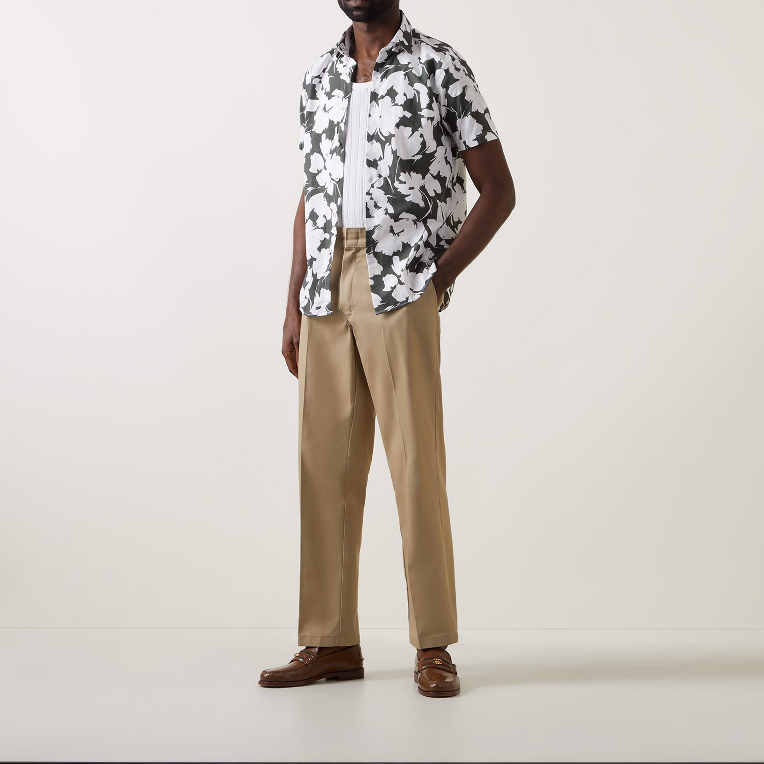 Floral Pattern Shirt