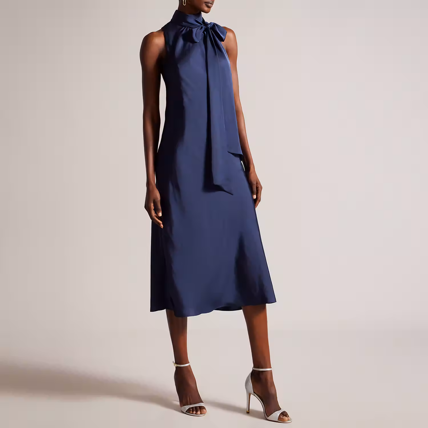 Sleeveless Tie Dress