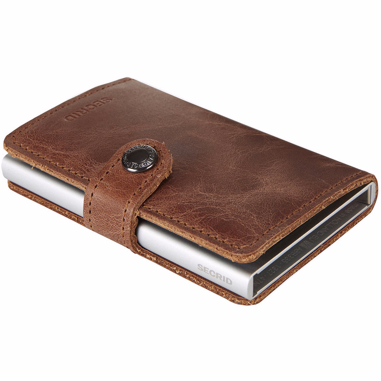 Vintage Card Protector Mini Wallet