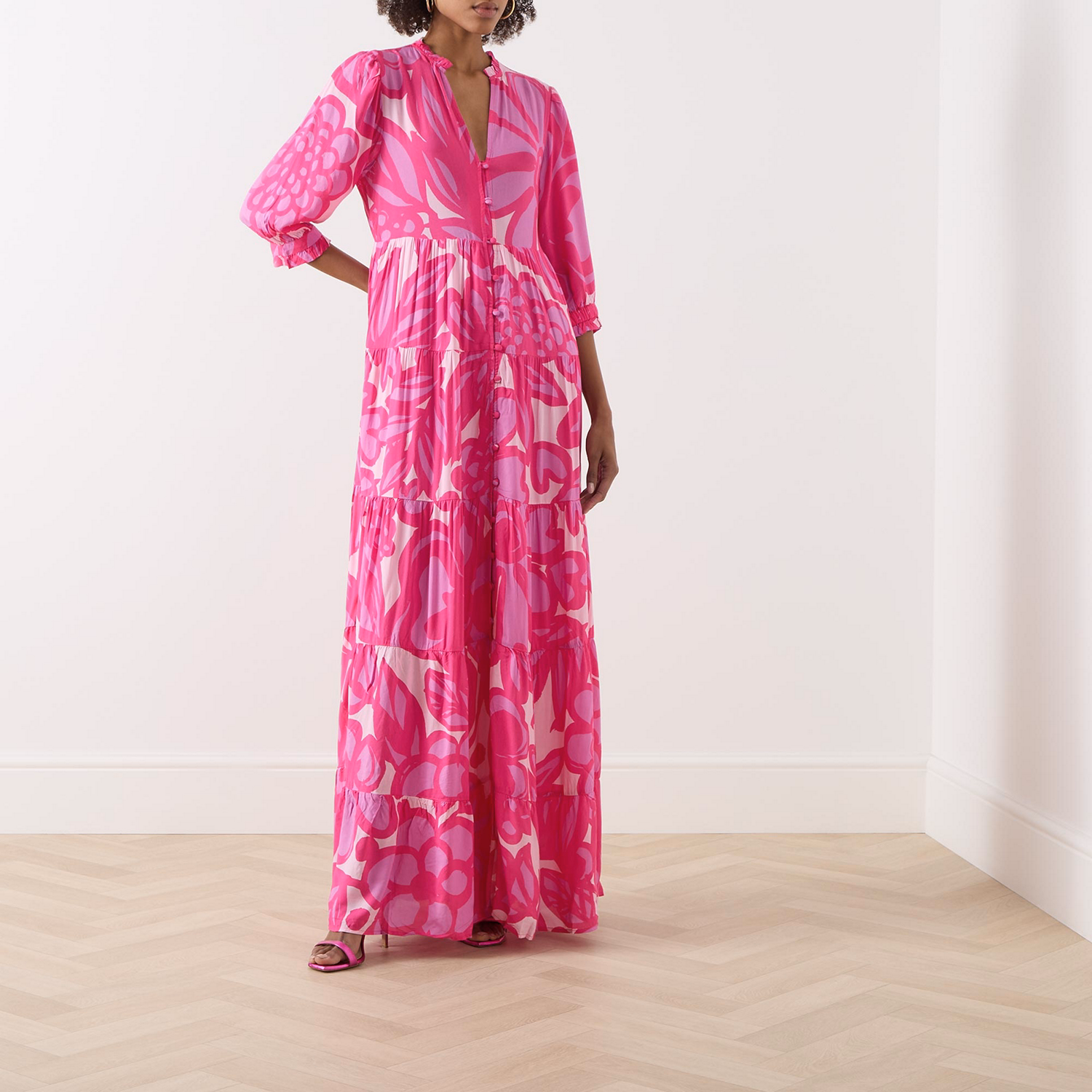 Cala Printed Shirt Dress