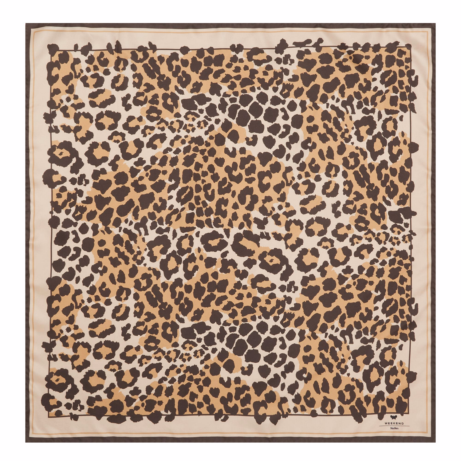 Siam Patterned Silk Square Scarf