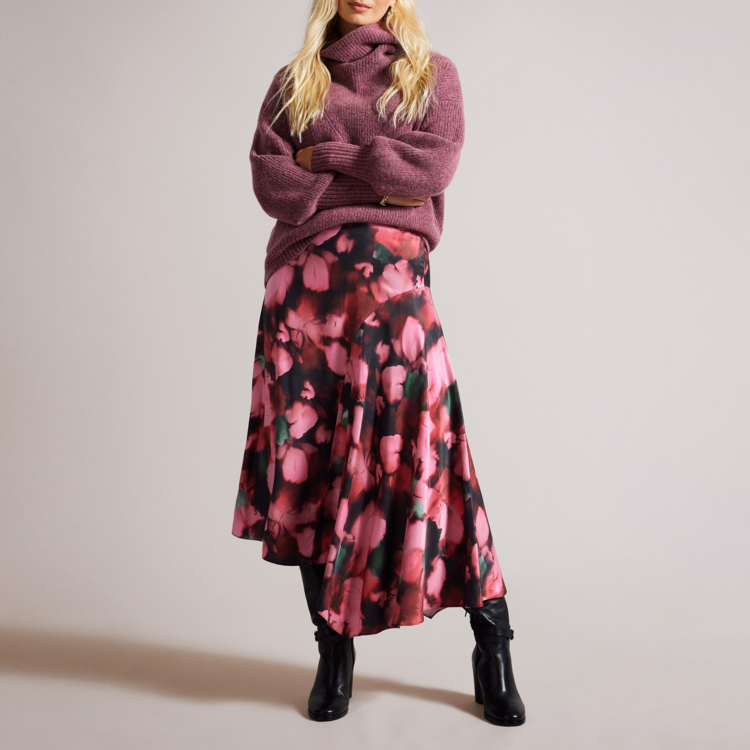 Lizziee Printed Skirt