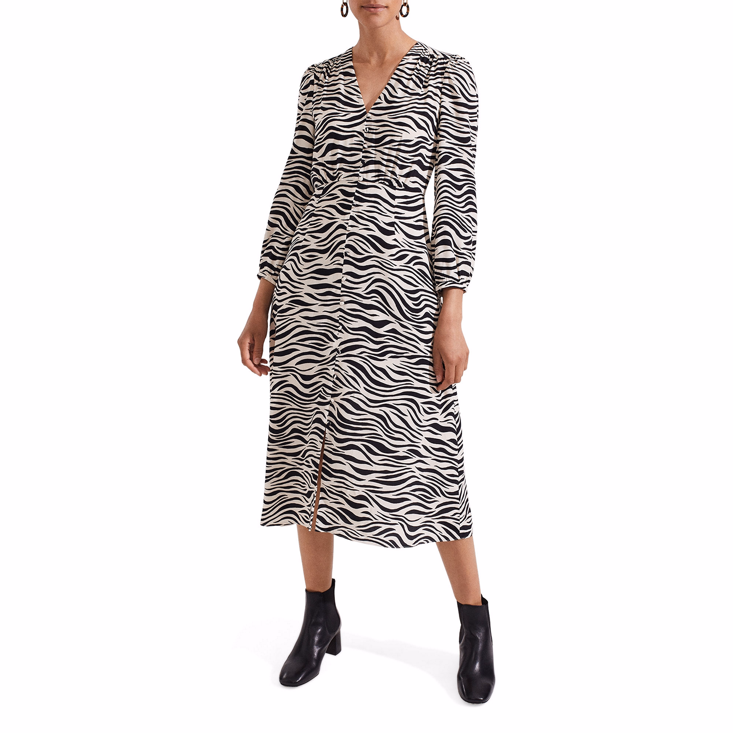 Indria Printed Dress