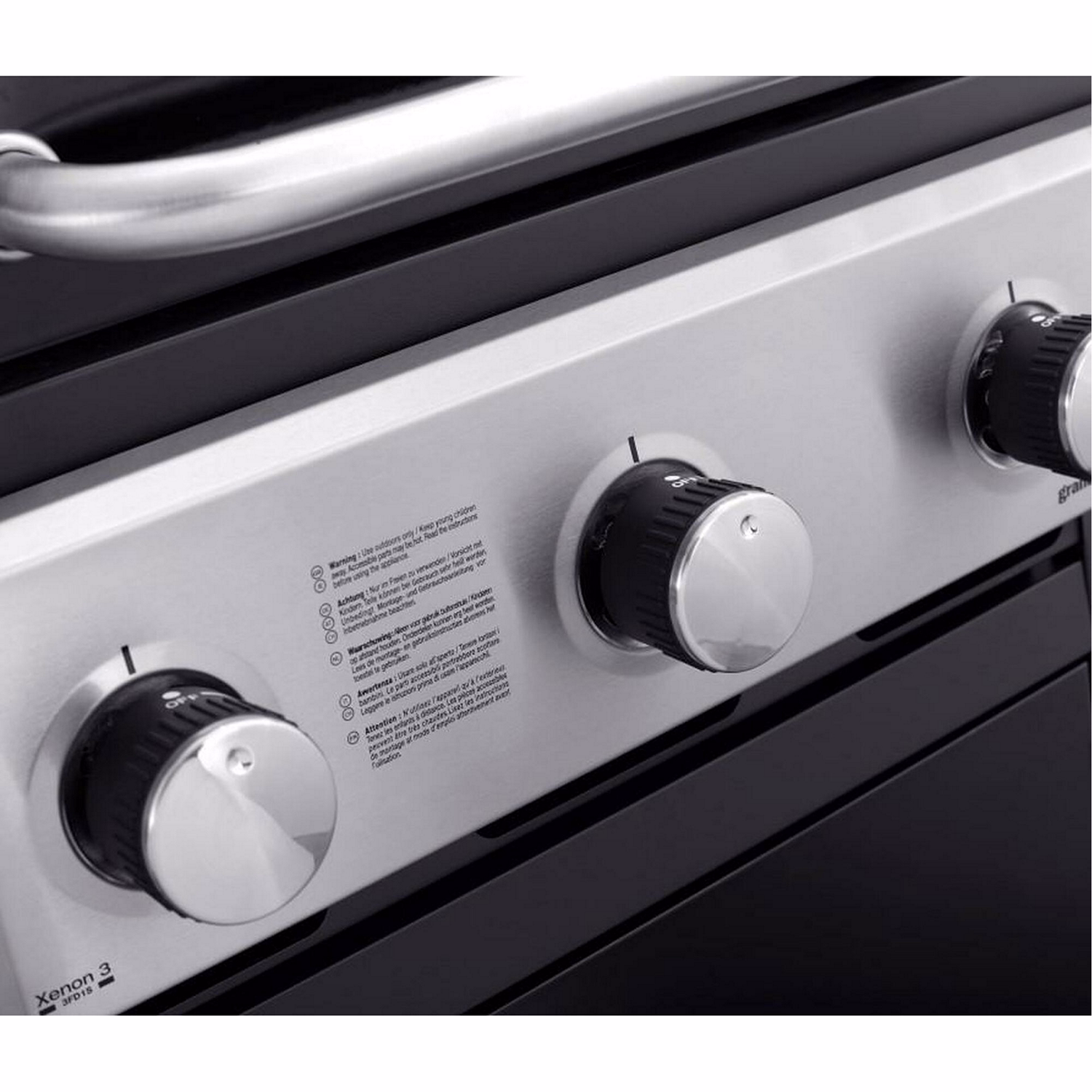 Xenon 3 Burner Gas Bbq