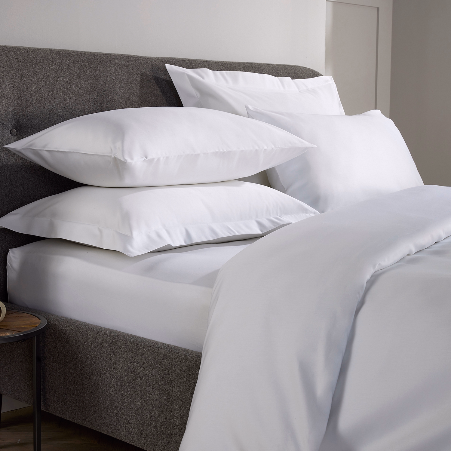 1000 Thread Count Duvet Cover White