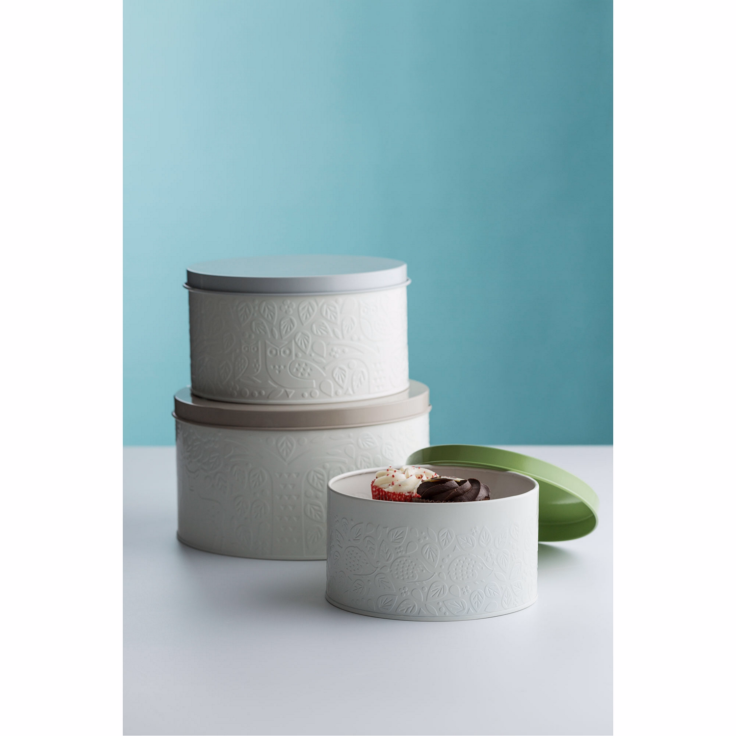 In The Forest Set of Three Cake Tins