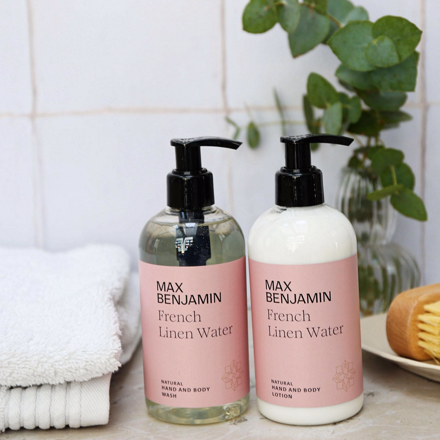 Natural Hand Lotion French Linen Water 300ml