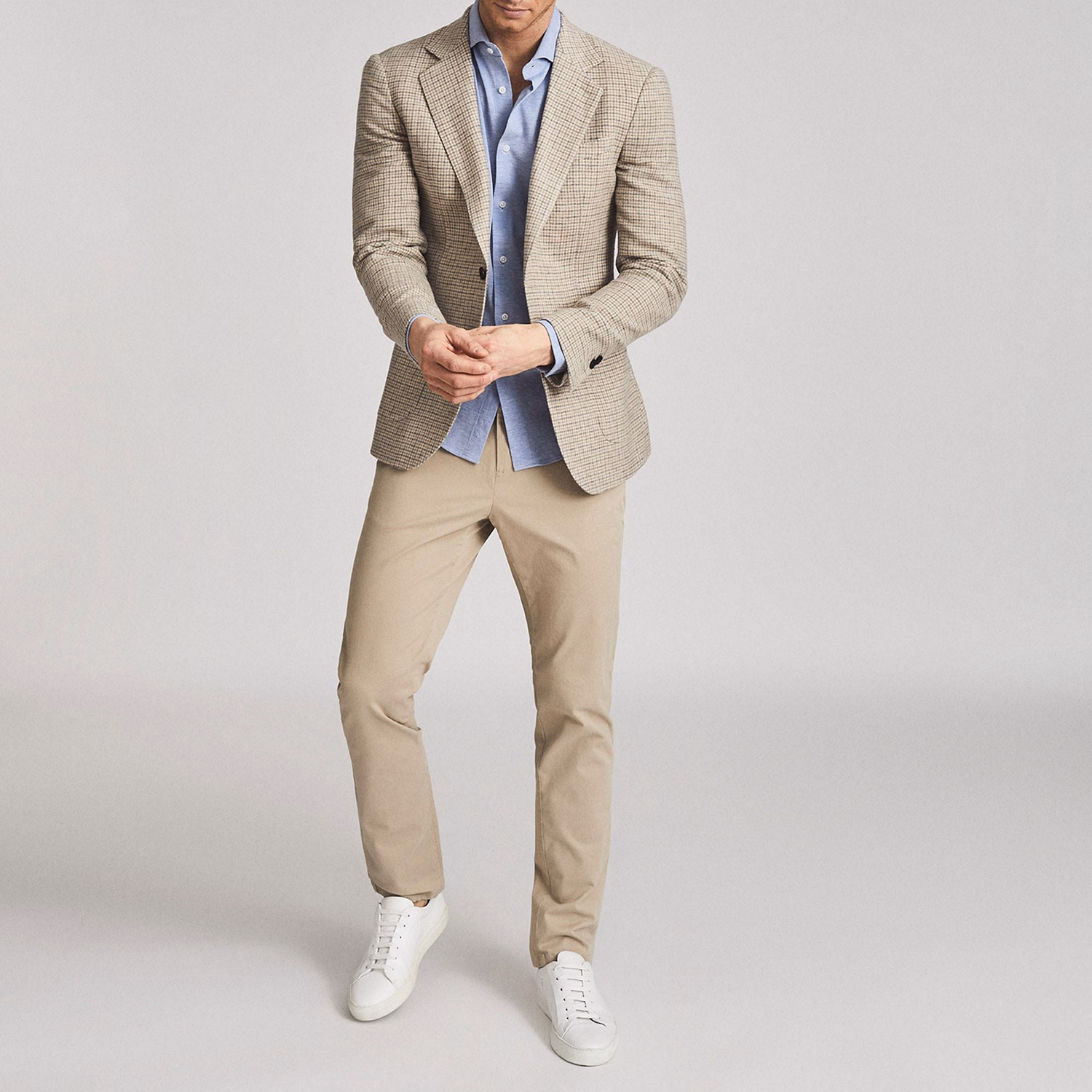Pitch Washed Slim Fit Chinos