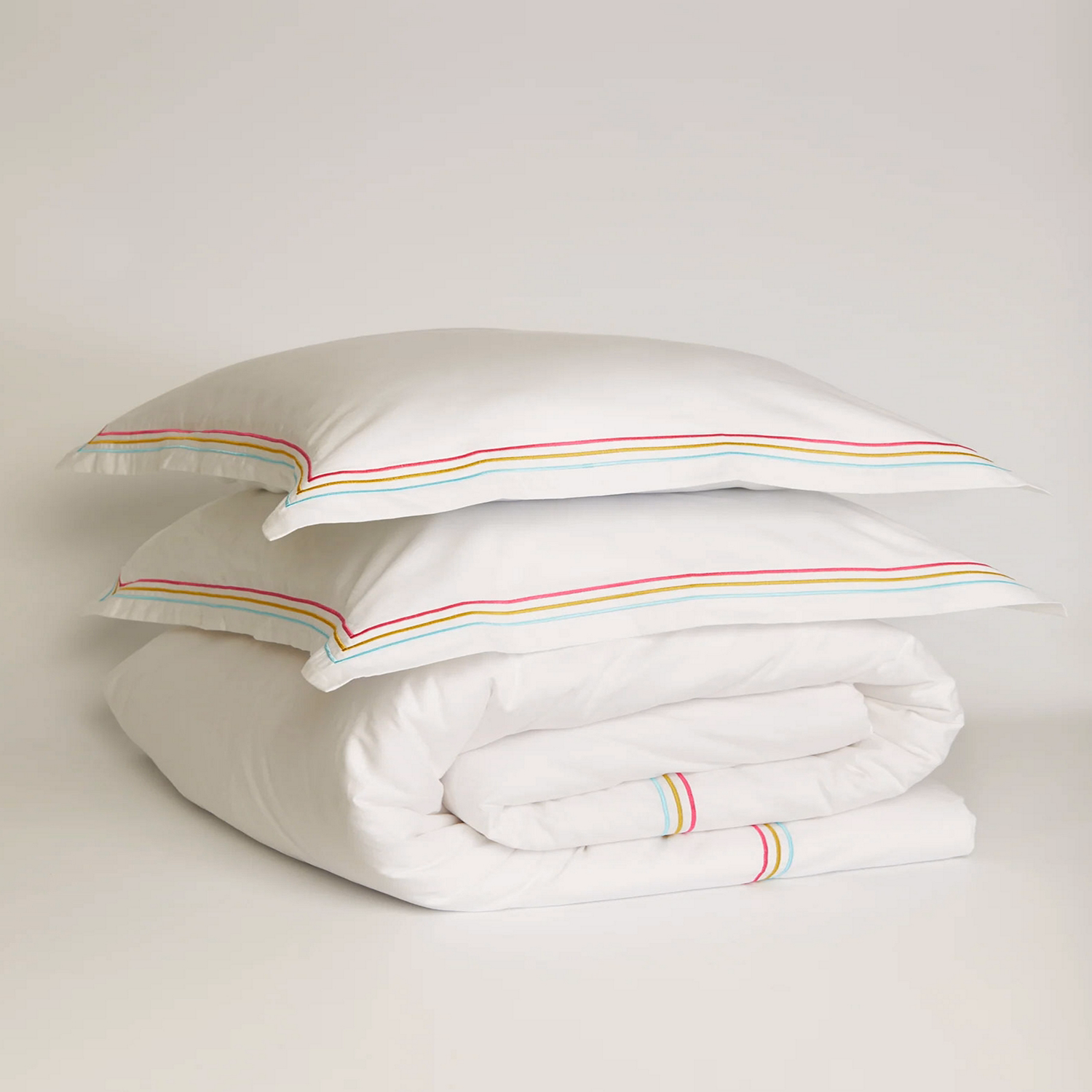 300 Thread Count Rainbow Cotton Duvet Set