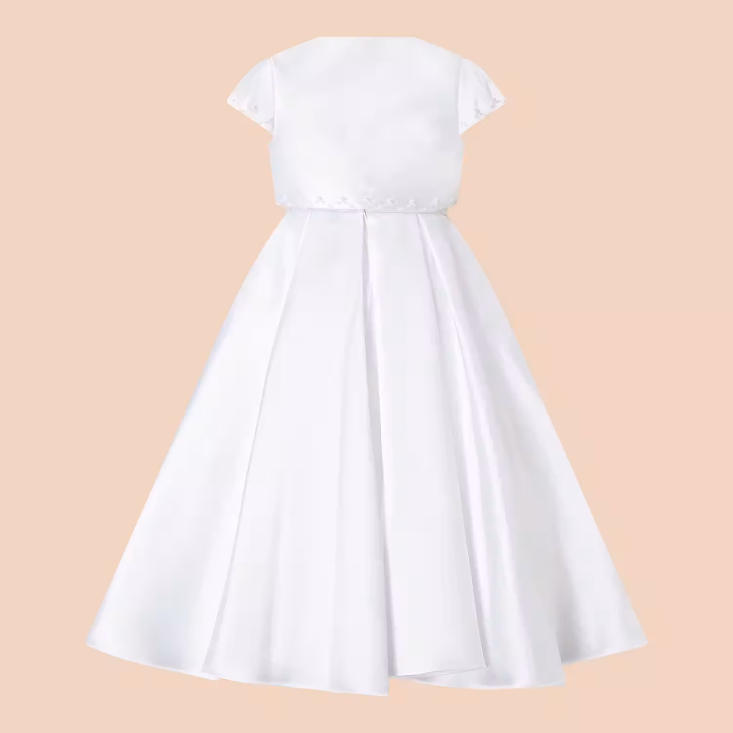 Embellished Short Sleeve Jacket and Communion Dress