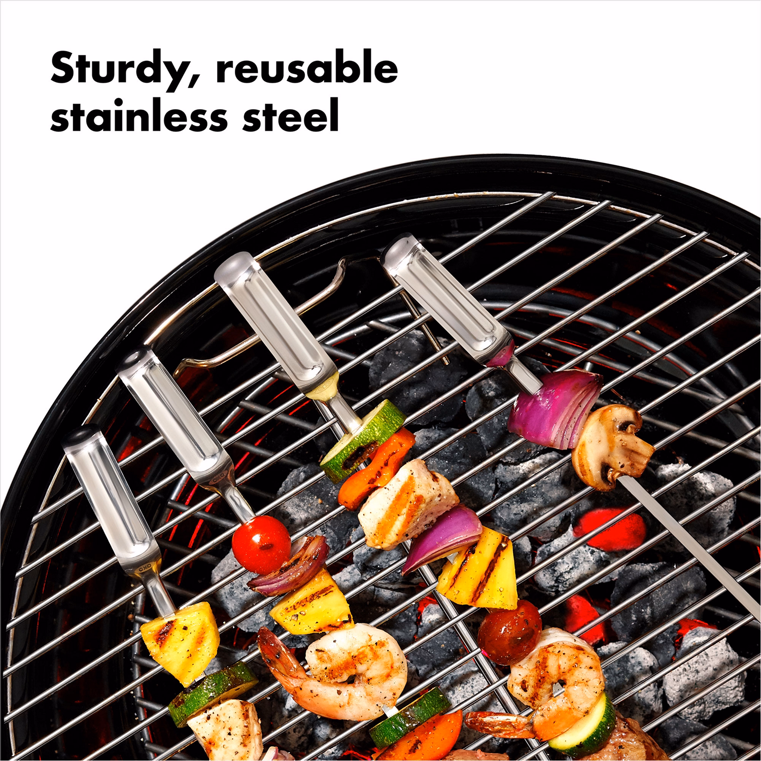 Good Grips Set of Six Grilling Skewers