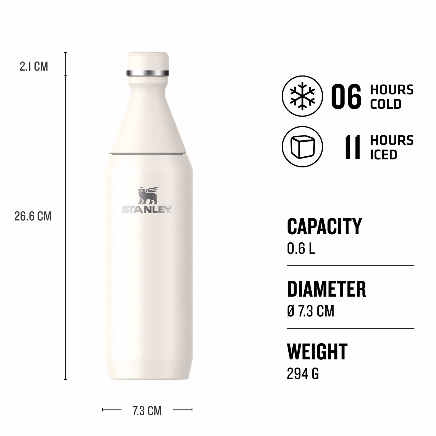 The All Day Slim Bottle 0.6L