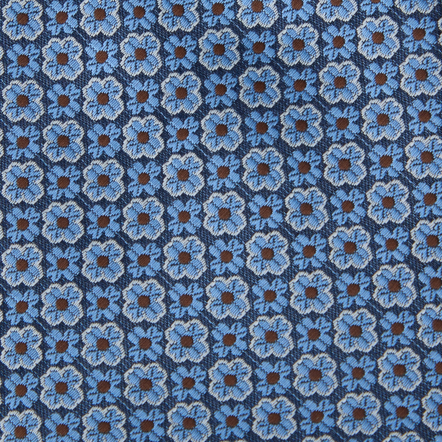 Tonal Floral Tie & Pocket Square Set