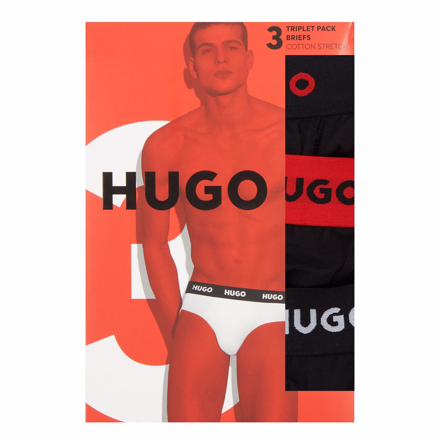 Three-Pack Logo Briefs