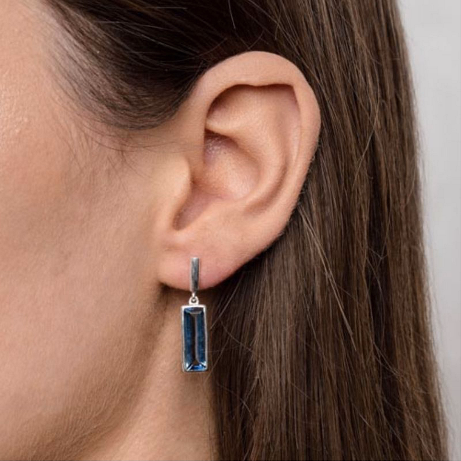 Manhattan Lolite Drop Earrings