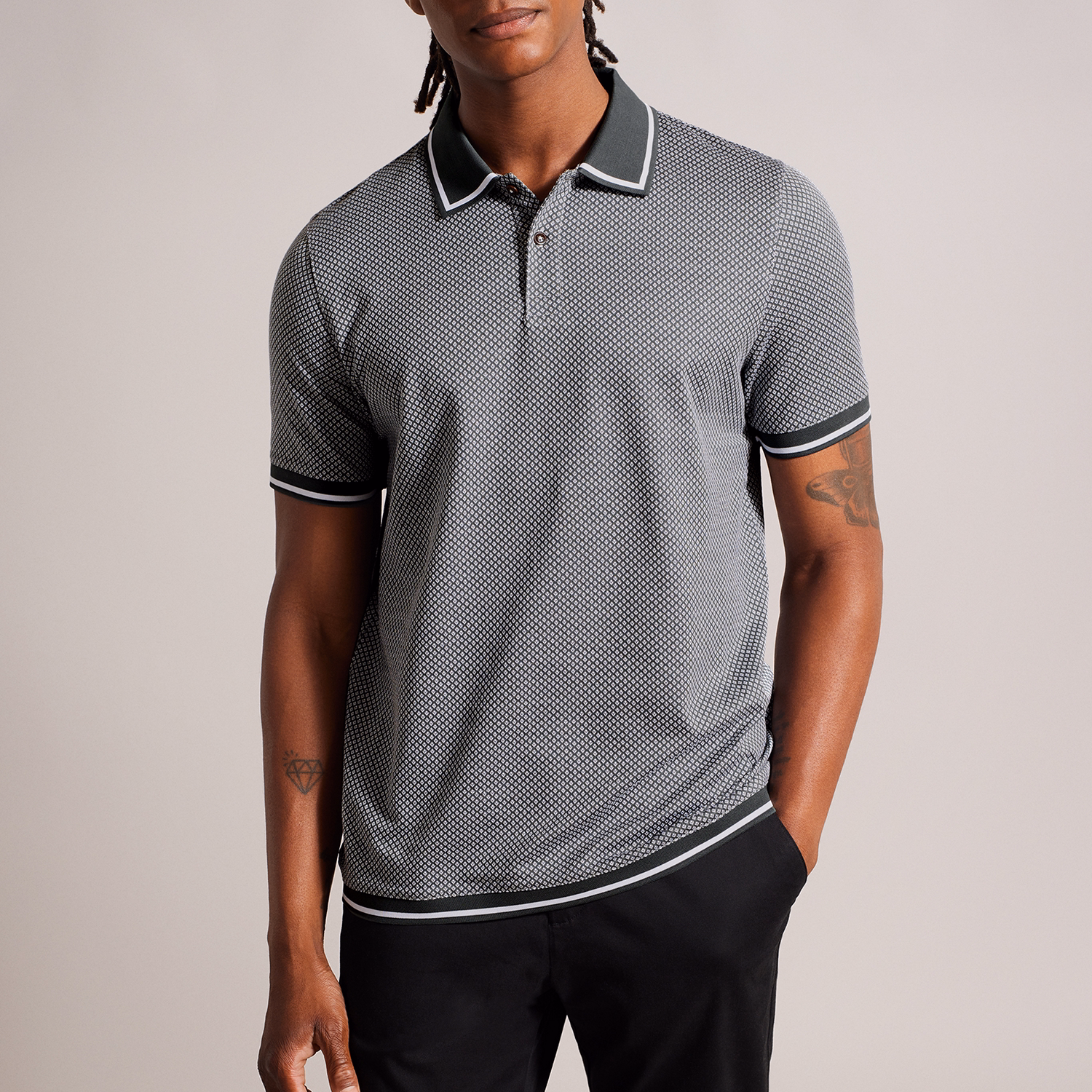 Affric Textured Polo Shirt