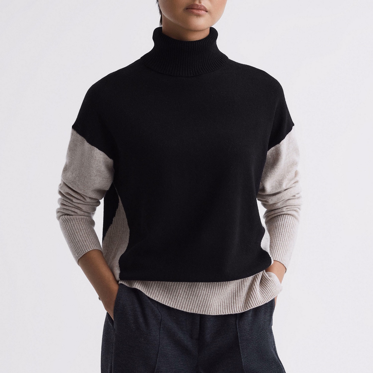 Alexis Colour-Block Sweater