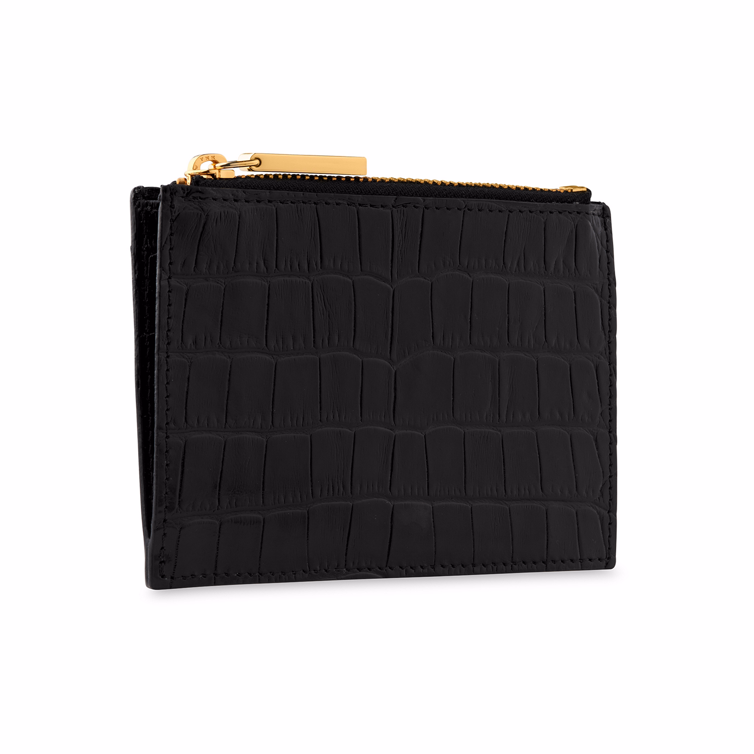 Shiny Croc-Effect Coin Purse